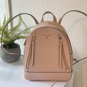 Michael Kors Light Pink Backpack